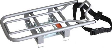 Steco Universal-E-Bike-Träger für Kindersitze Matt Silber