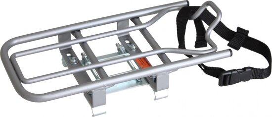 Steco Universal-E-Bike-Träger für Kindersitze Matt Silber
