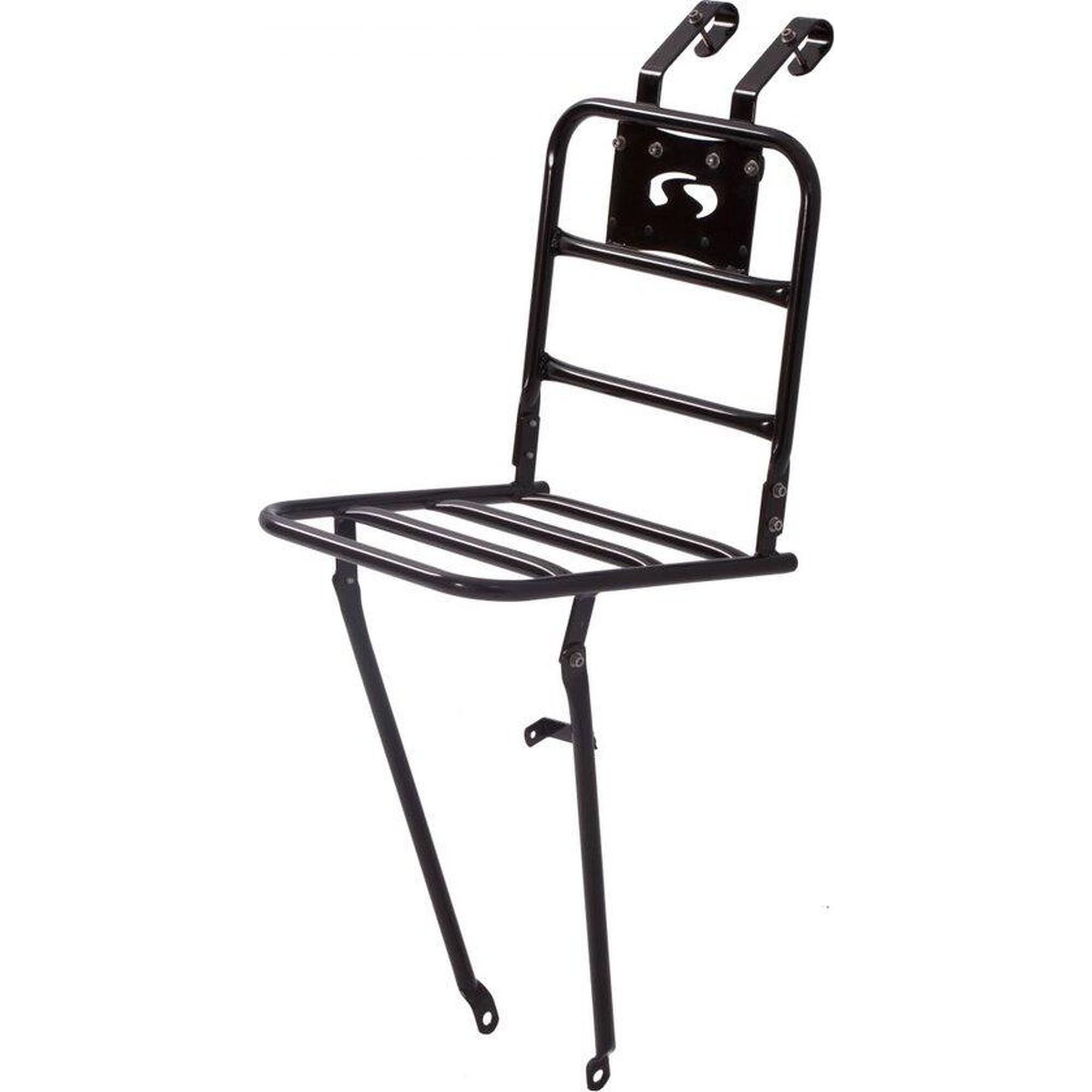 Steco - Carrier V Transport Confort 30x30cm Noir - Porte-bagage - Noir - Taille Unique - Decathlon