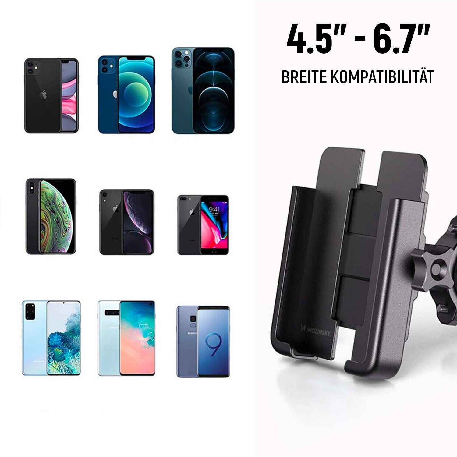 Telefoonhouder stuur voor fiets Wozinsky 2/7