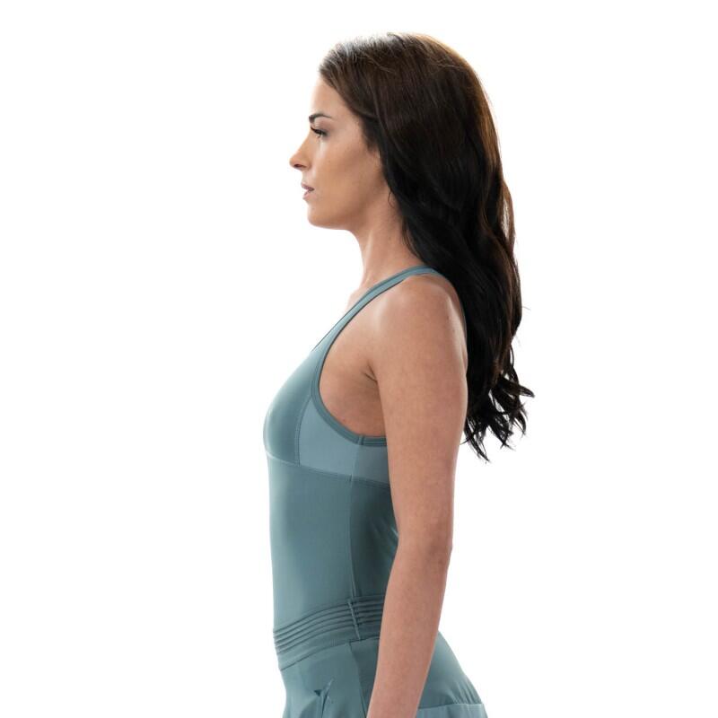 Maglietta Drop Shot Brezza Donna Verde 2/3