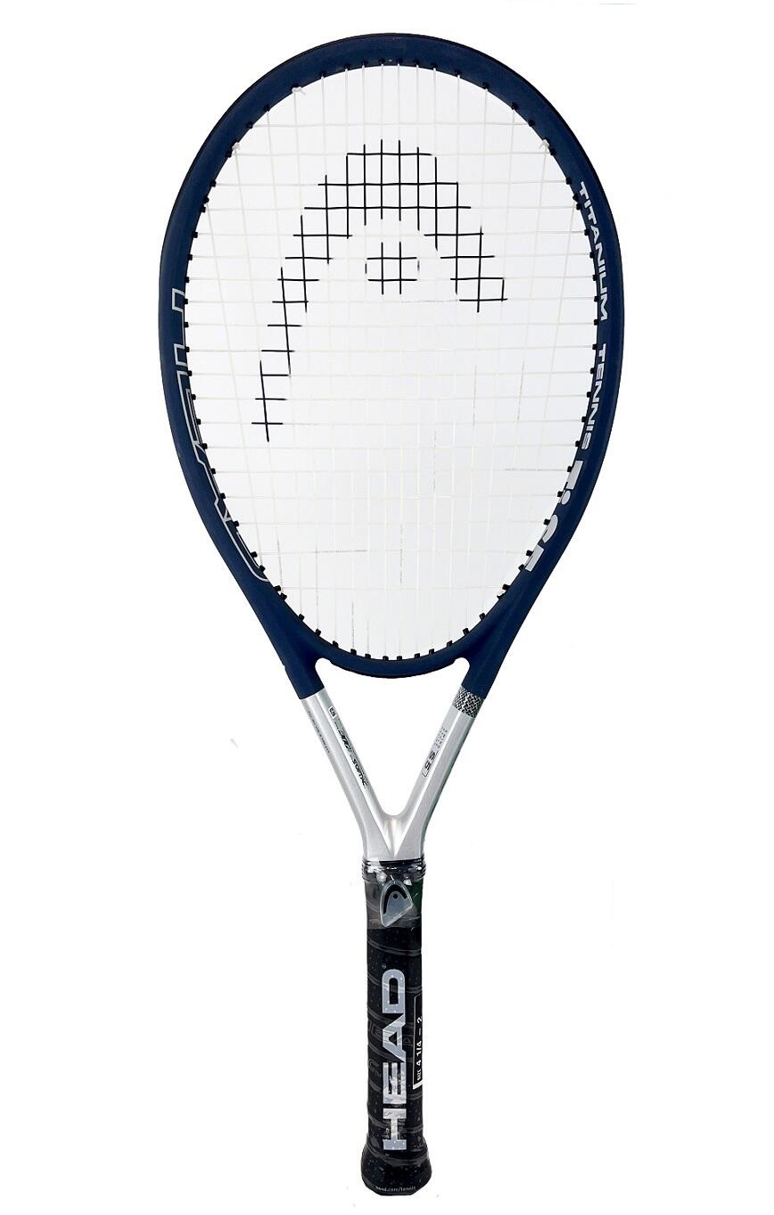 Head Ti S5 Comfort Titanium Tennis Racket Twin Set, Cover & Balls HEAD Decathlon