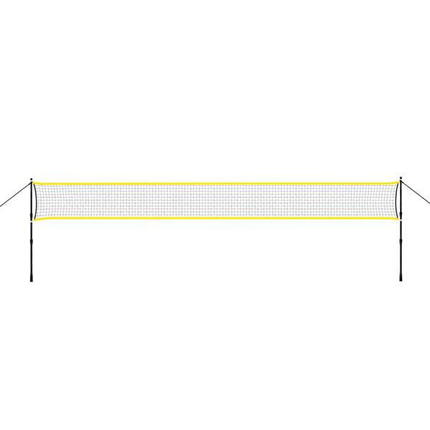 Siatka do badmintona słupki teleskopowe 600x60 cm w pokrowcu NT310 Nils
