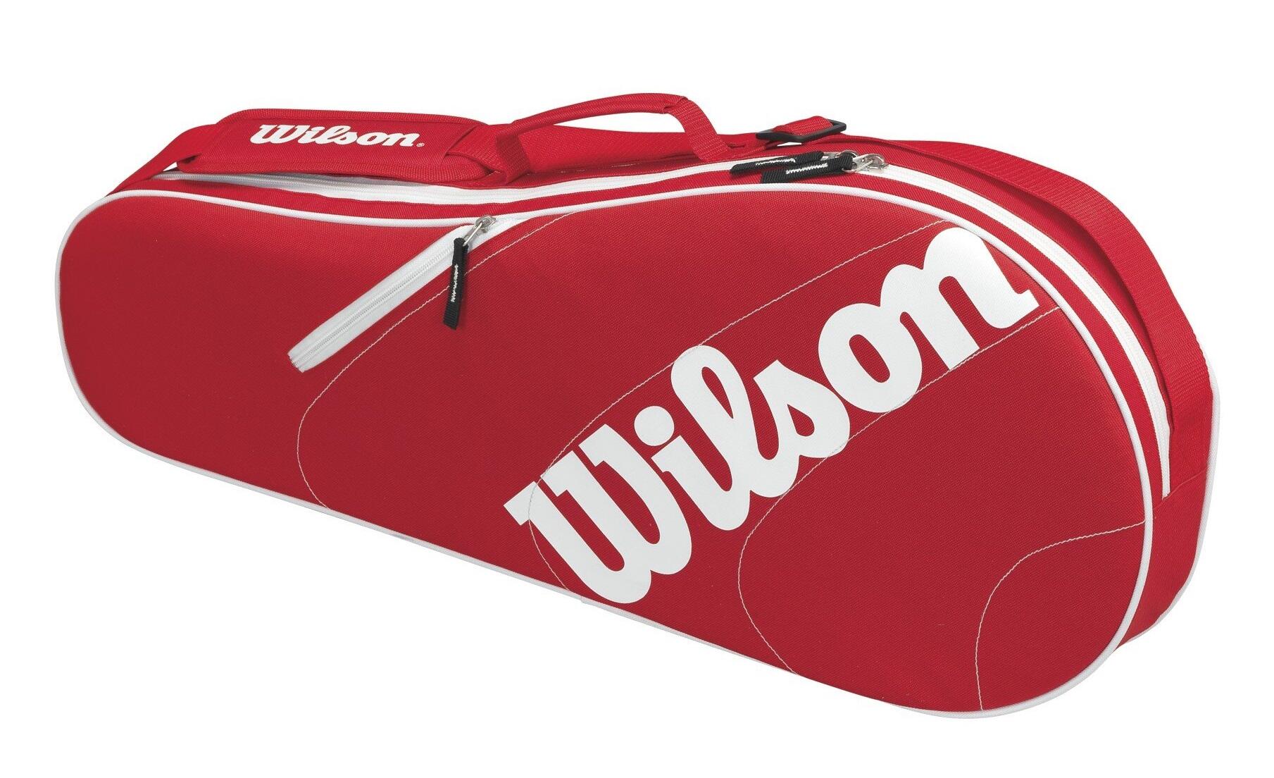 Wilson Advantage 3 Racket Bag - Red 1/1