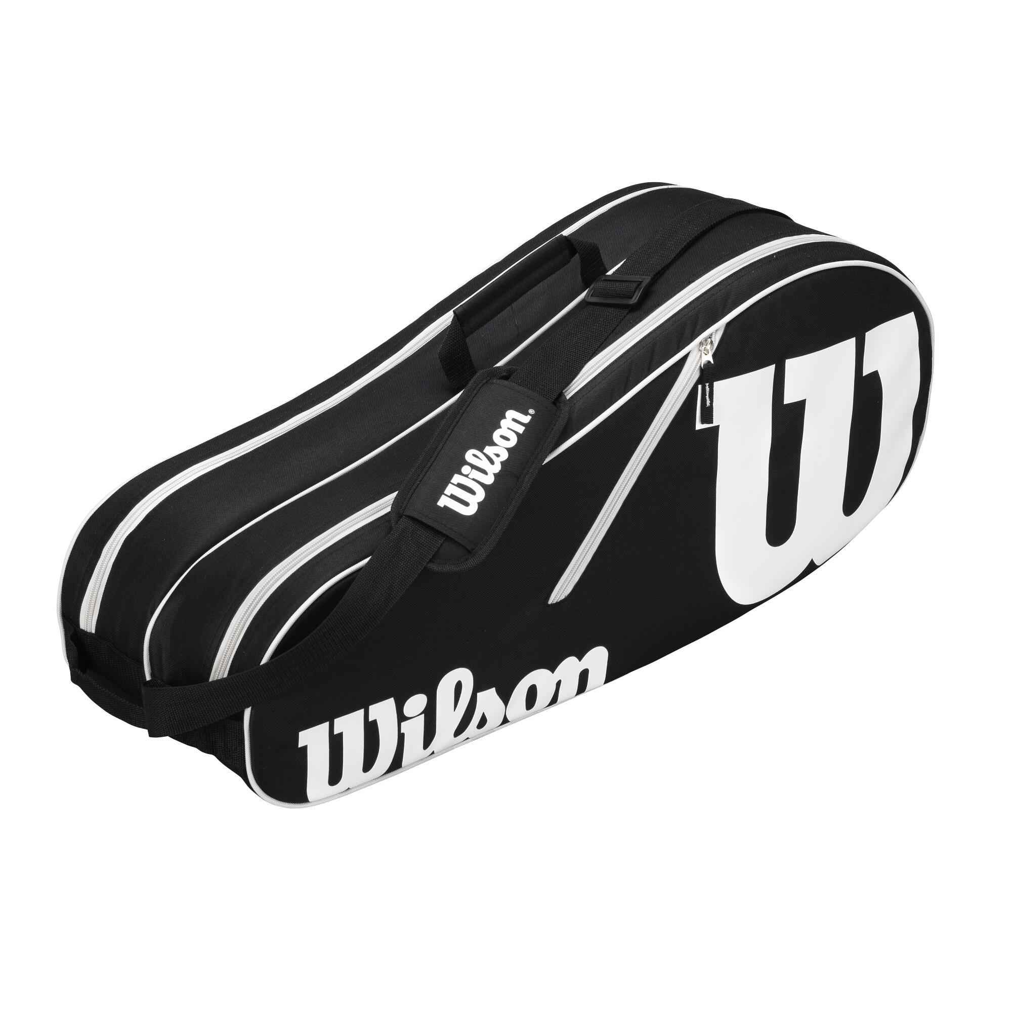 WILSON Wilson Advantage III 6 Racket Bag - Black/White