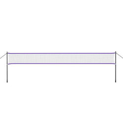 Filet de badminton + supports En métal Nils NT300