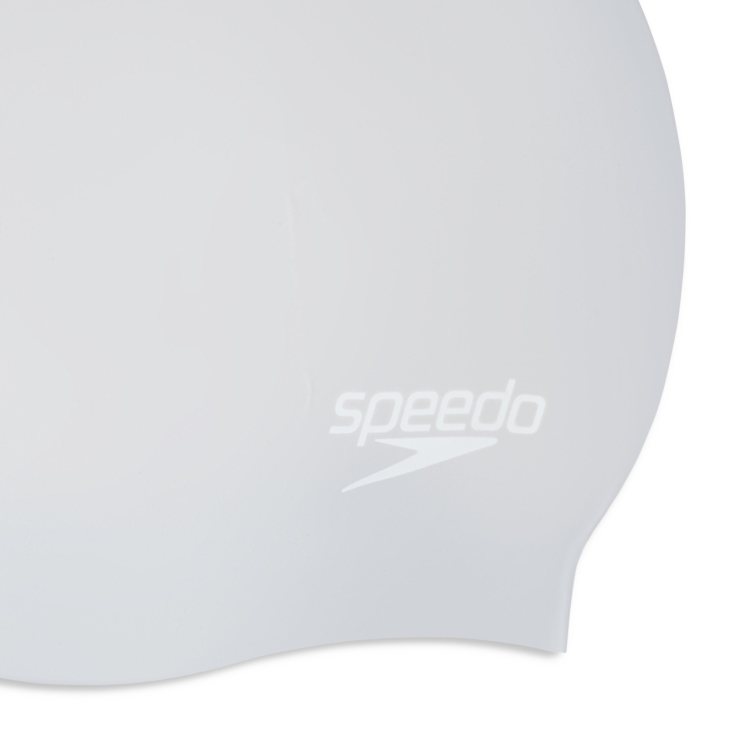Speedo Long Hair Silicone Swimming Cap 3/3