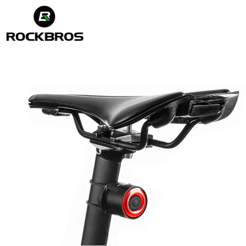 Lampa rowerowa Rockbros tylna z inteligentnym systemem stop