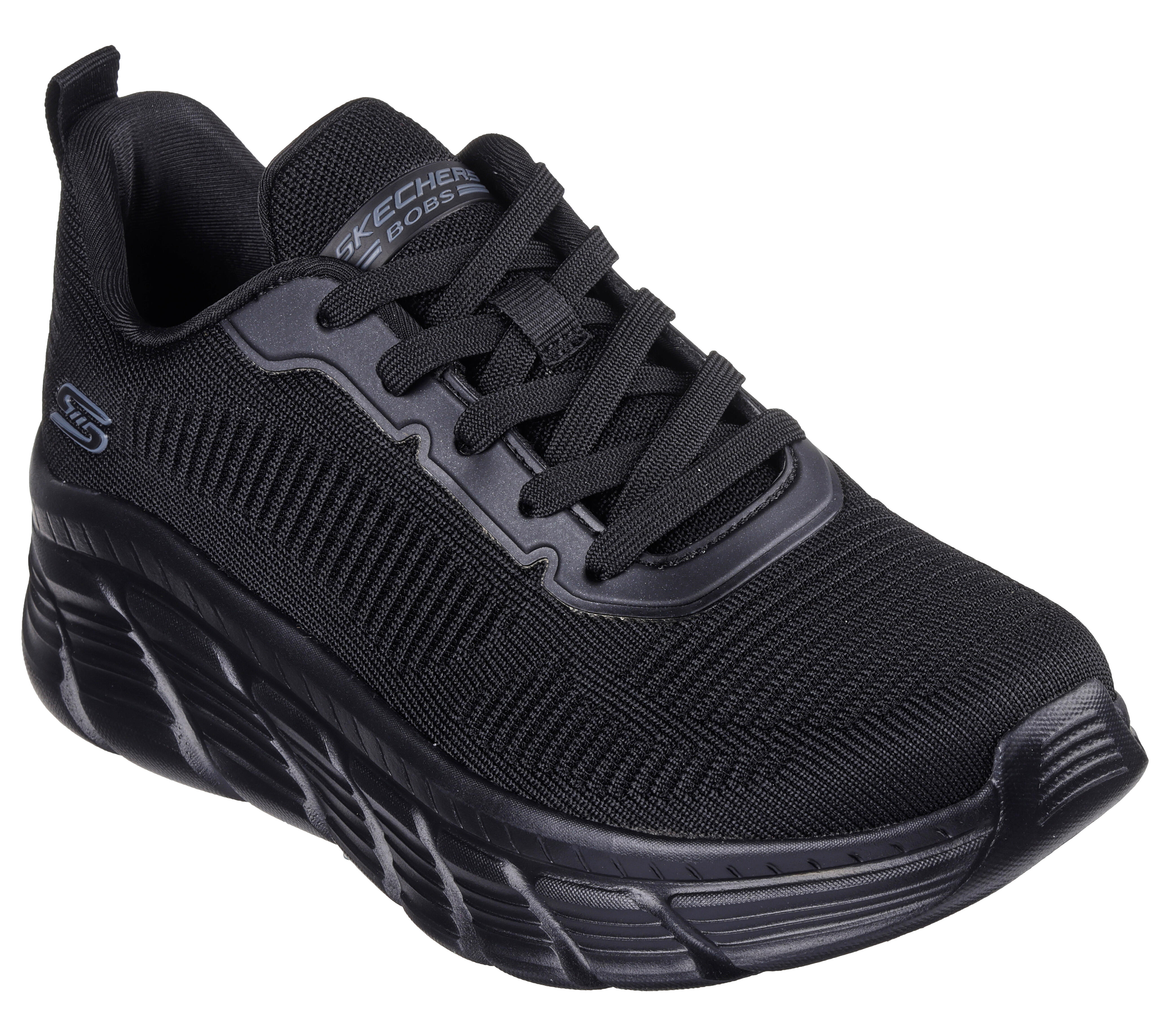 Pantofi sport femei Skechers Bobs B Flex Hi - Fly, Negru