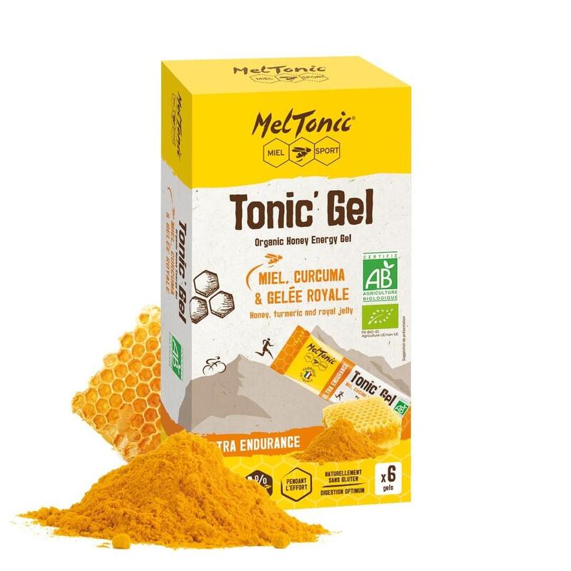 Tonic' Gel Bio Ultra Endurance 20g Meltonic (lot de 6)