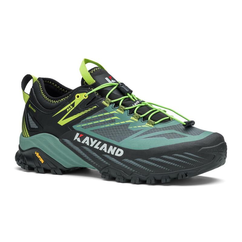 scarpe hiking uomo DUKE GTX BLACK  GREEN