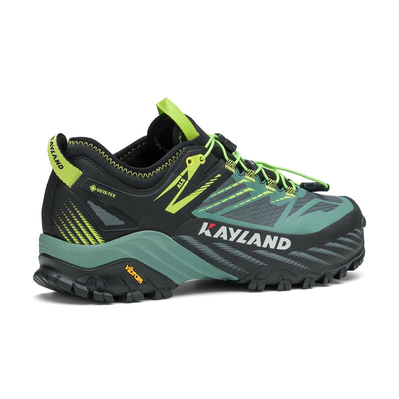 scarpe hiking uomo DUKE GTX BLACK  GREEN