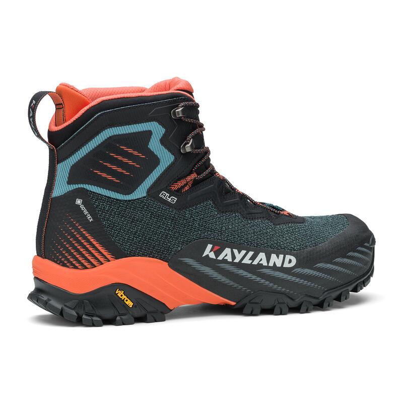 scarponi hiking uomo DUKE MID GTX BLACK ORANGE