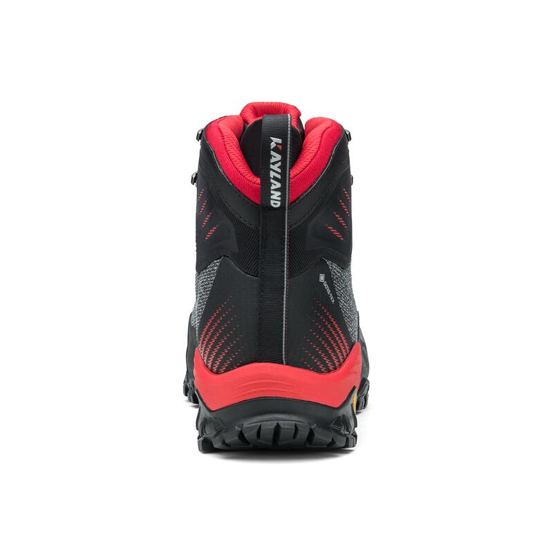 Bottines de randonnée homme DUKE MID GTX NOIR ROUGE