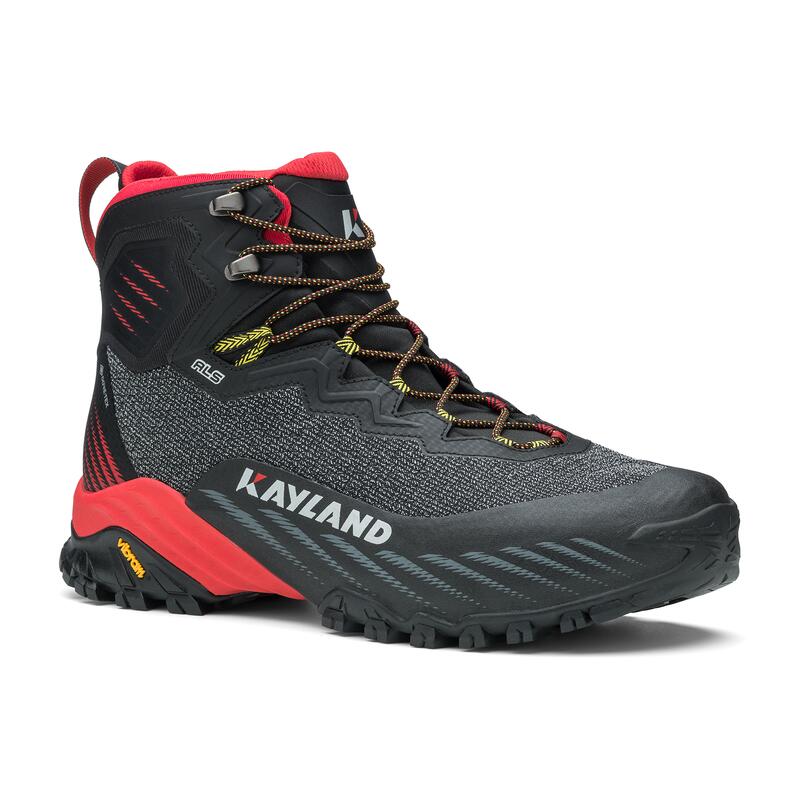 Bottines de randonnée homme DUKE MID GTX NOIR ROUGE