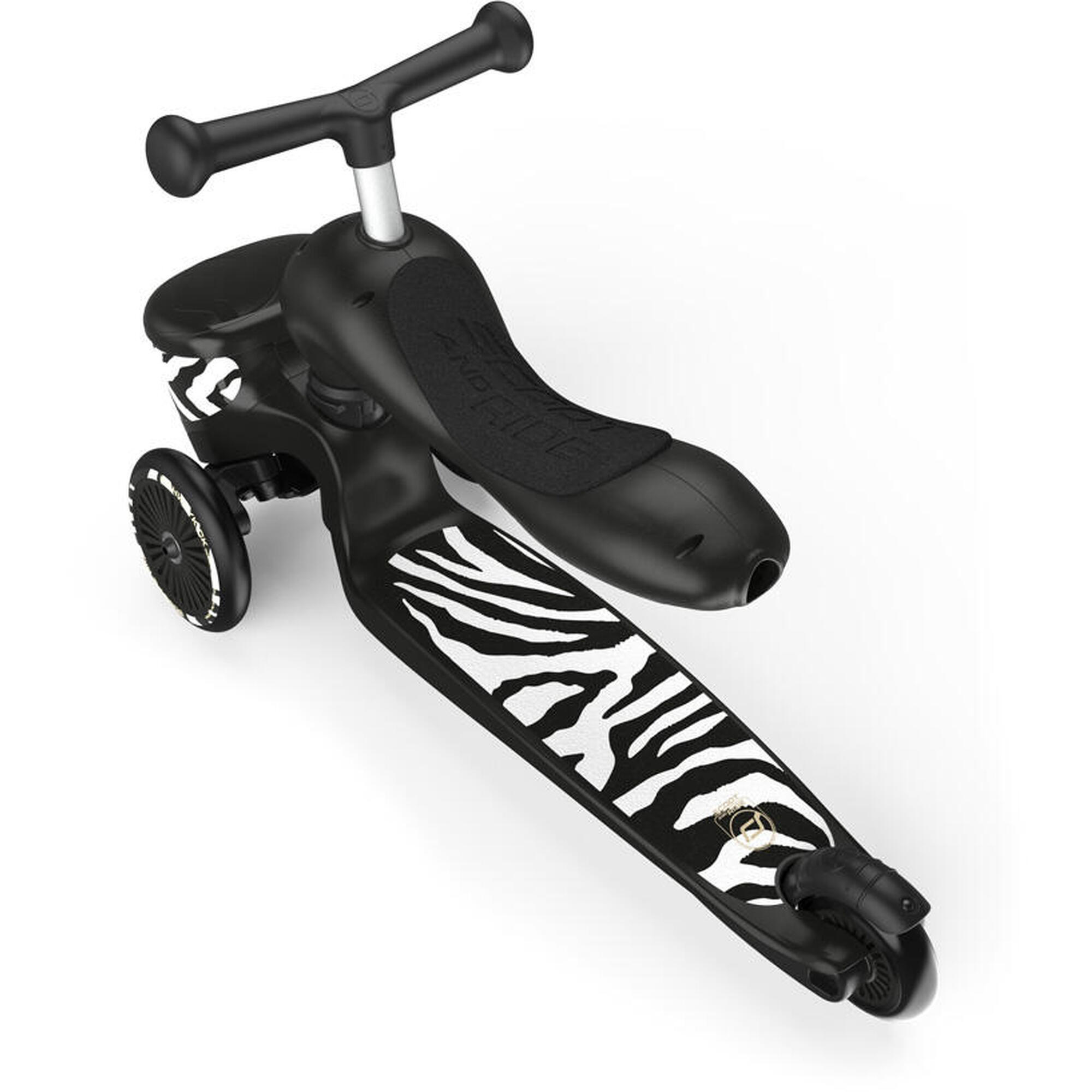 Scooter Laufrad / Dreirad  Highwaykick 1 Lifestyle  Zebra
