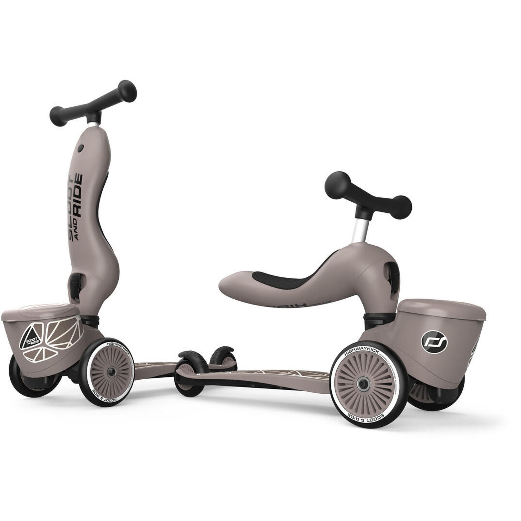 Highwaykick 1 Lifestyle Brown lines scooter draisienne Tricycle