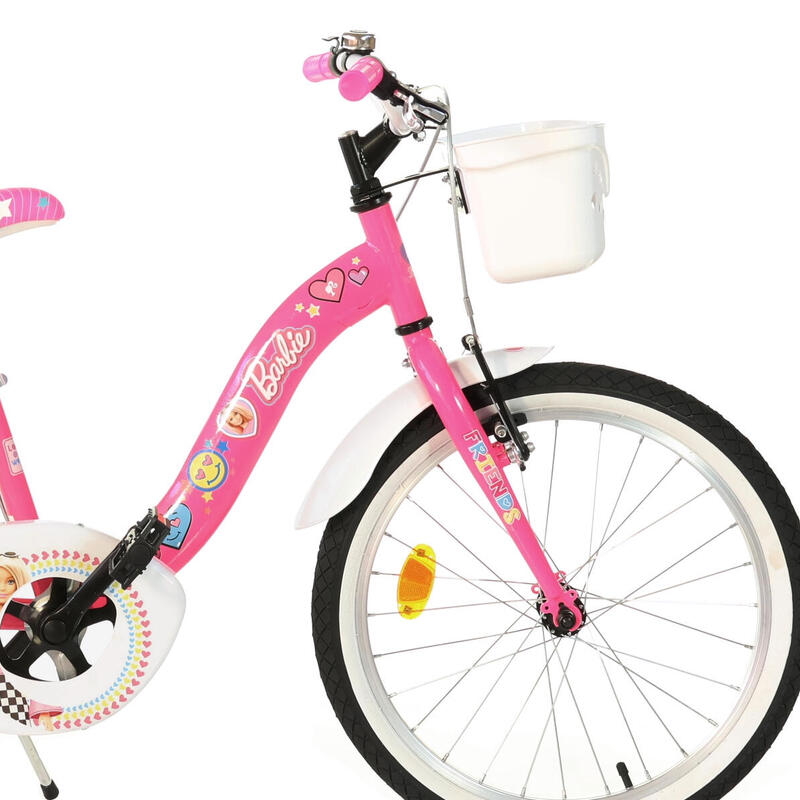 Bicicleta Niños 20 Pulgadas Barbie rosado 7 años