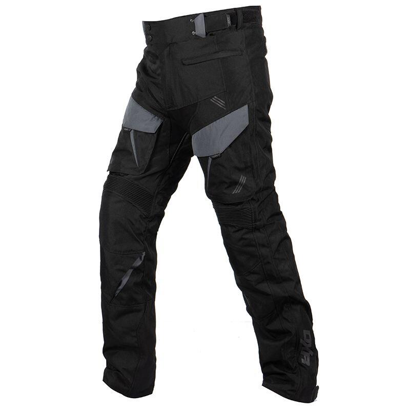 Pantalon CAPETOWN TOURING homme Noir/Bleu grey DXR