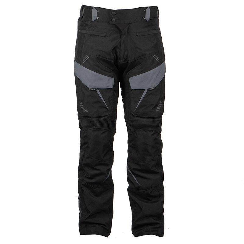 Pantalon CAPETOWN TOURING homme Noir/Bleu grey DXR