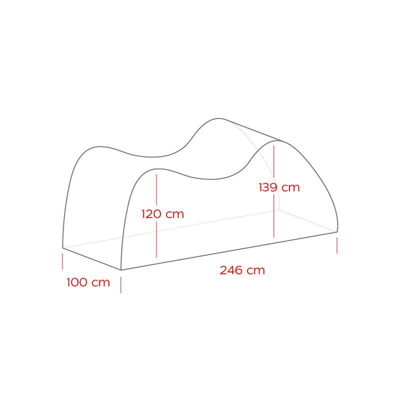 HOUSSE pour 2 roues Motoblouz SCUDO - Compatible 2 à 3 vélos 2/4