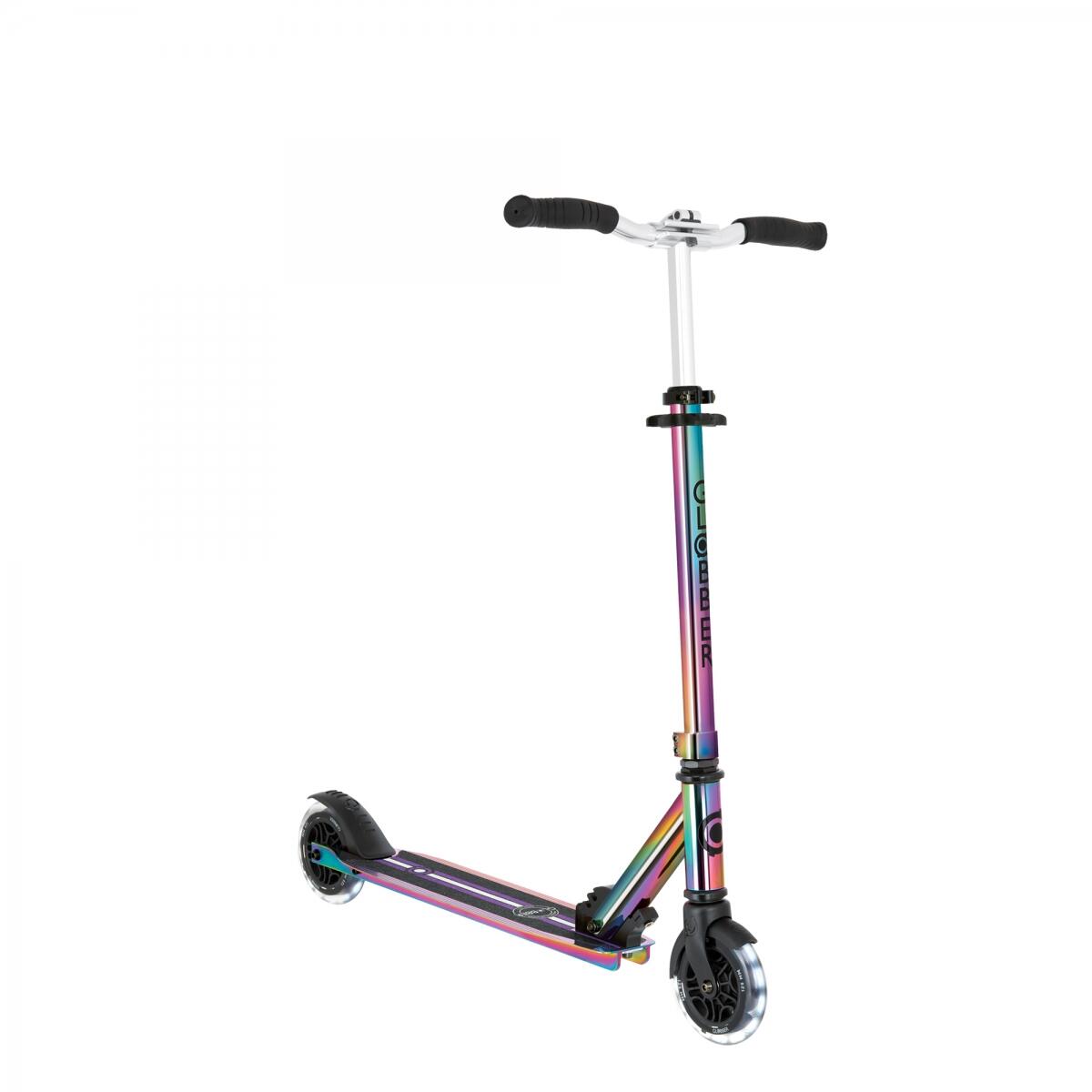 Globber - Globber Trottinette Flow Element Lights Neochrome - Trottinette - Multicolore - Taille Unique - Decathlon