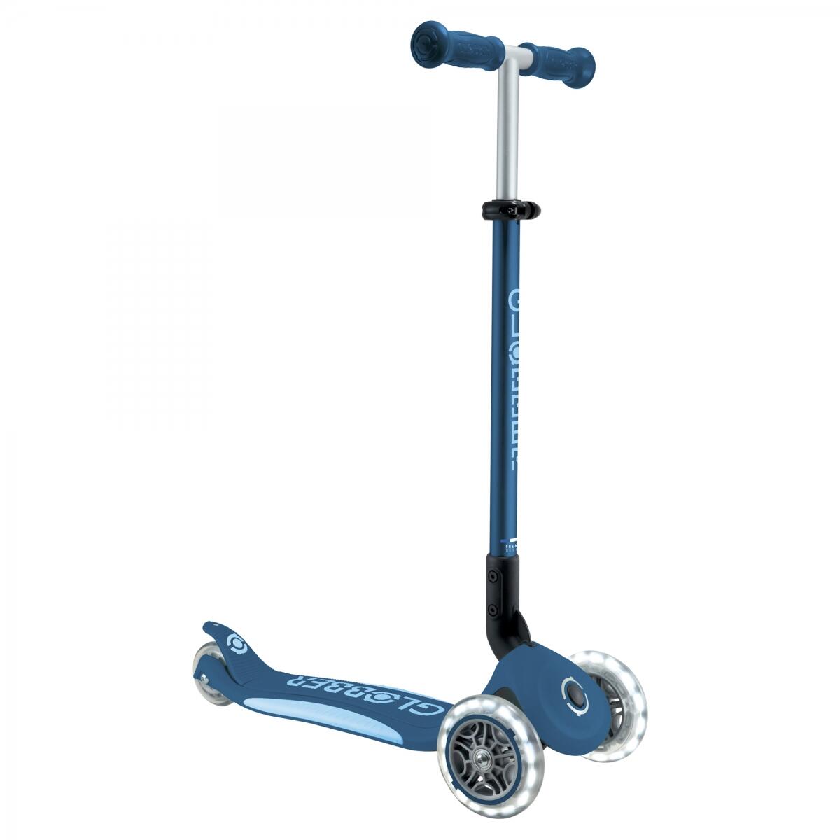 GLOBBER Globber Primo Foldable Plus Lights Petrol Bauw