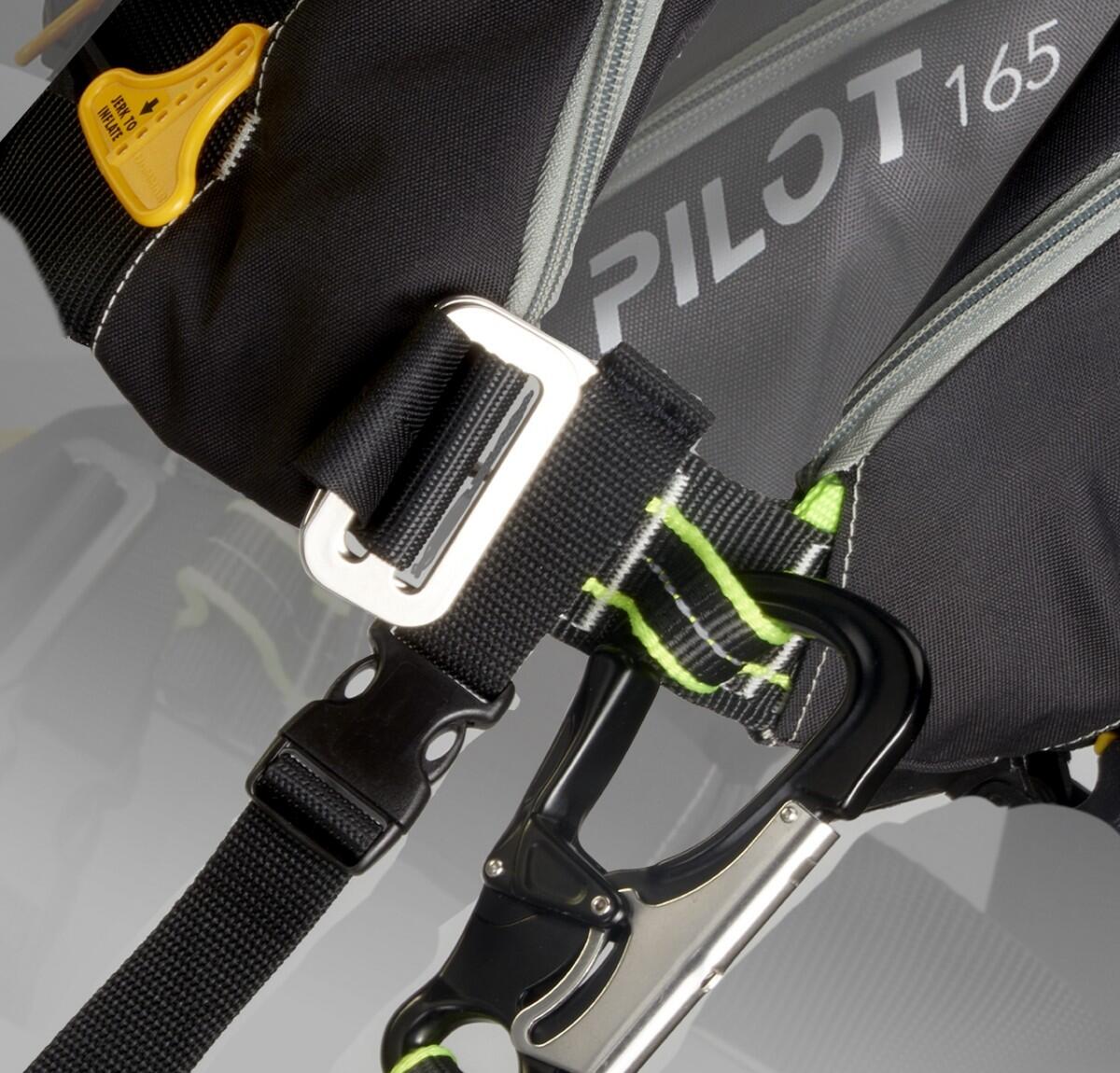 Reddingvest New Pilot 165, Rood 3/7
