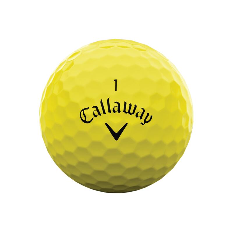 Amarelo Callaway Warbird Golf Balls