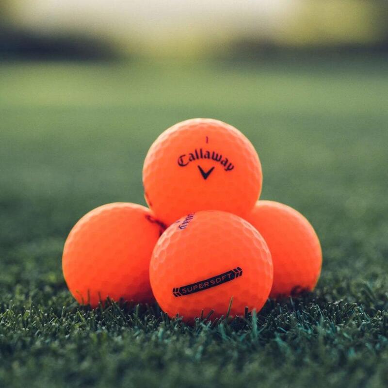 Callaway Supersoft Golfballen 12 Pack Oranje Nieuw