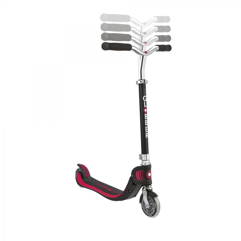 Trottinette 2 roues FLOW FOLDABLE 125 V2 - Noir-Rouge