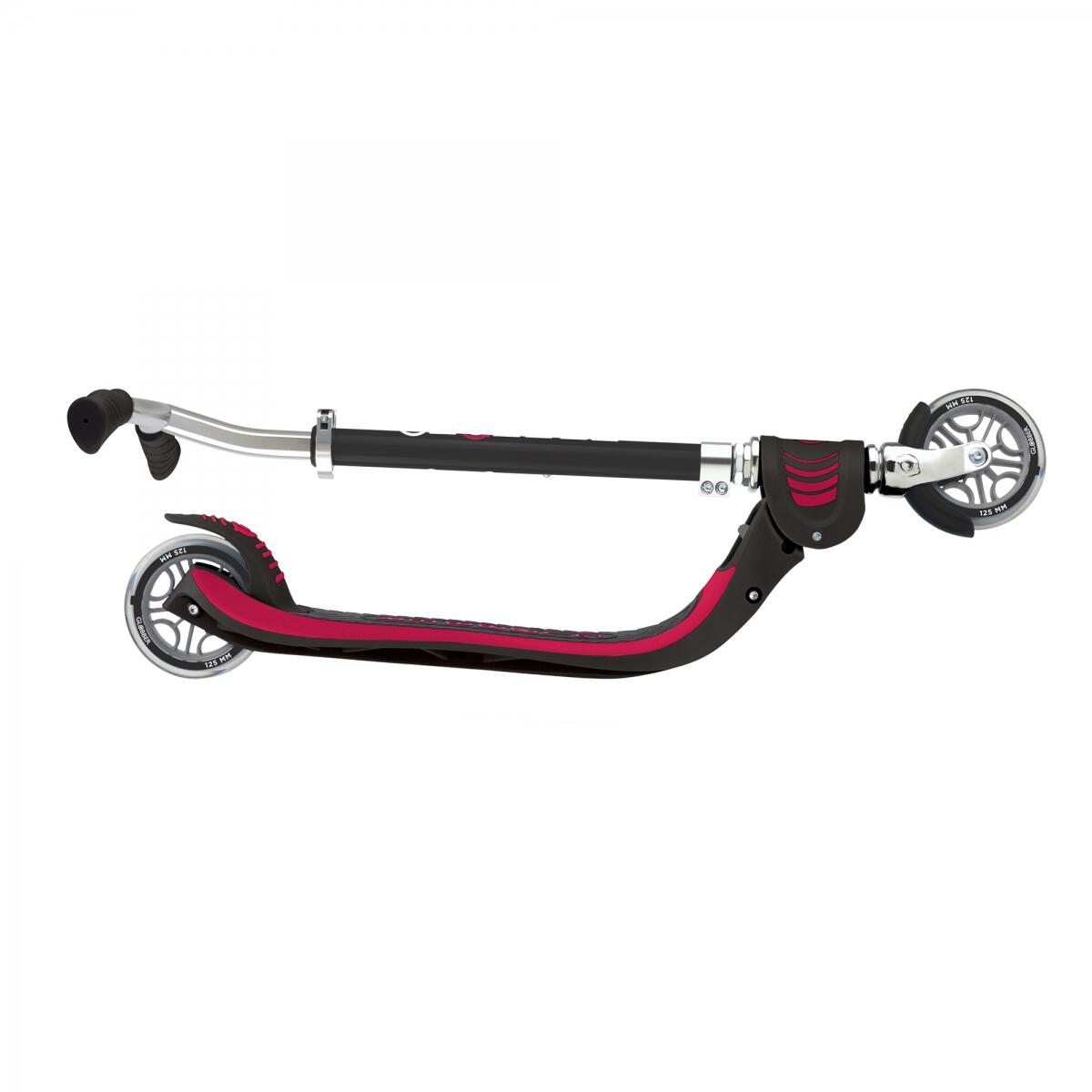 Trottinette 2 roues FLOW FOLDABLE 125 V2 - Noir-Rouge 4/6
