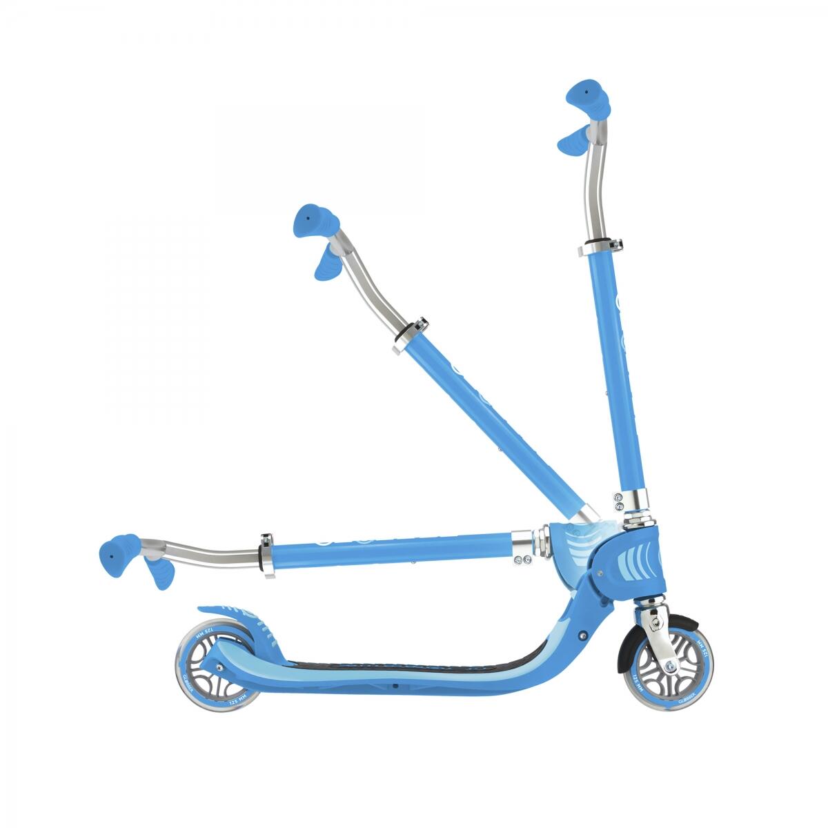 Trottinette 2 roues FLOW FOLDABLE 125 V2 - Bleu ciel 3/7
