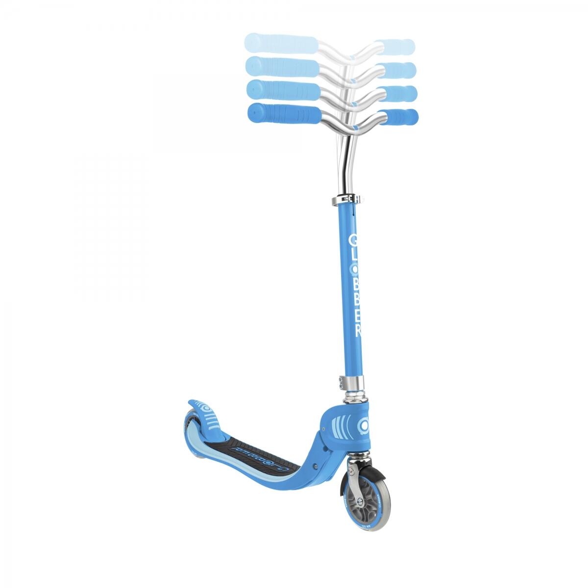 Trottinette 2 roues FLOW FOLDABLE 125 V2 - Bleu ciel 5/7