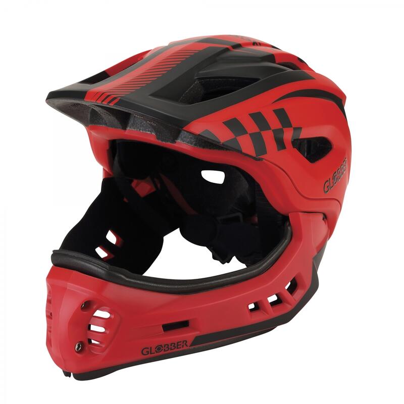 Casque trottinette enfant RACING - Rouge