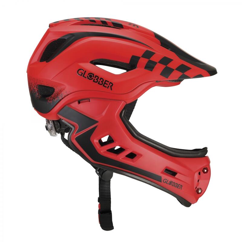 Casque trottinette enfant RACING - Rouge