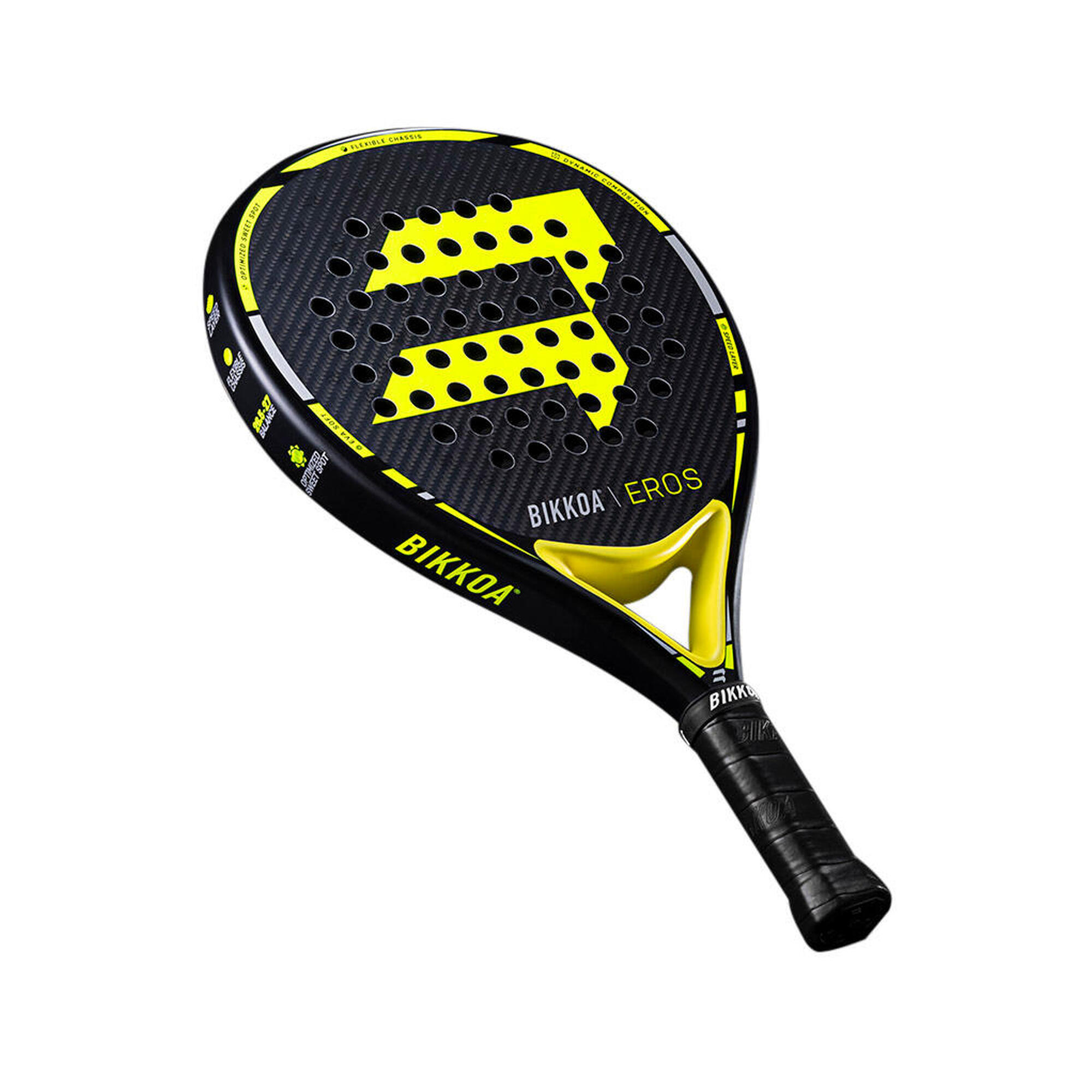 Rachetta de padel EROS Gialla Adulto