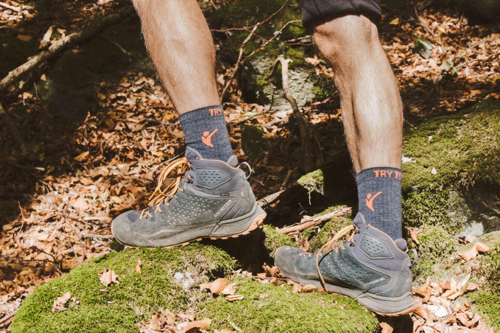 Chaussettes de randonnée en laine mérinos 3/3