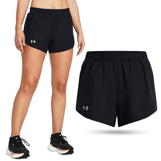 Short Under armour modèle 1382438-001 pour femmes