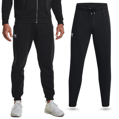Lange broek under armour essential voor mannen