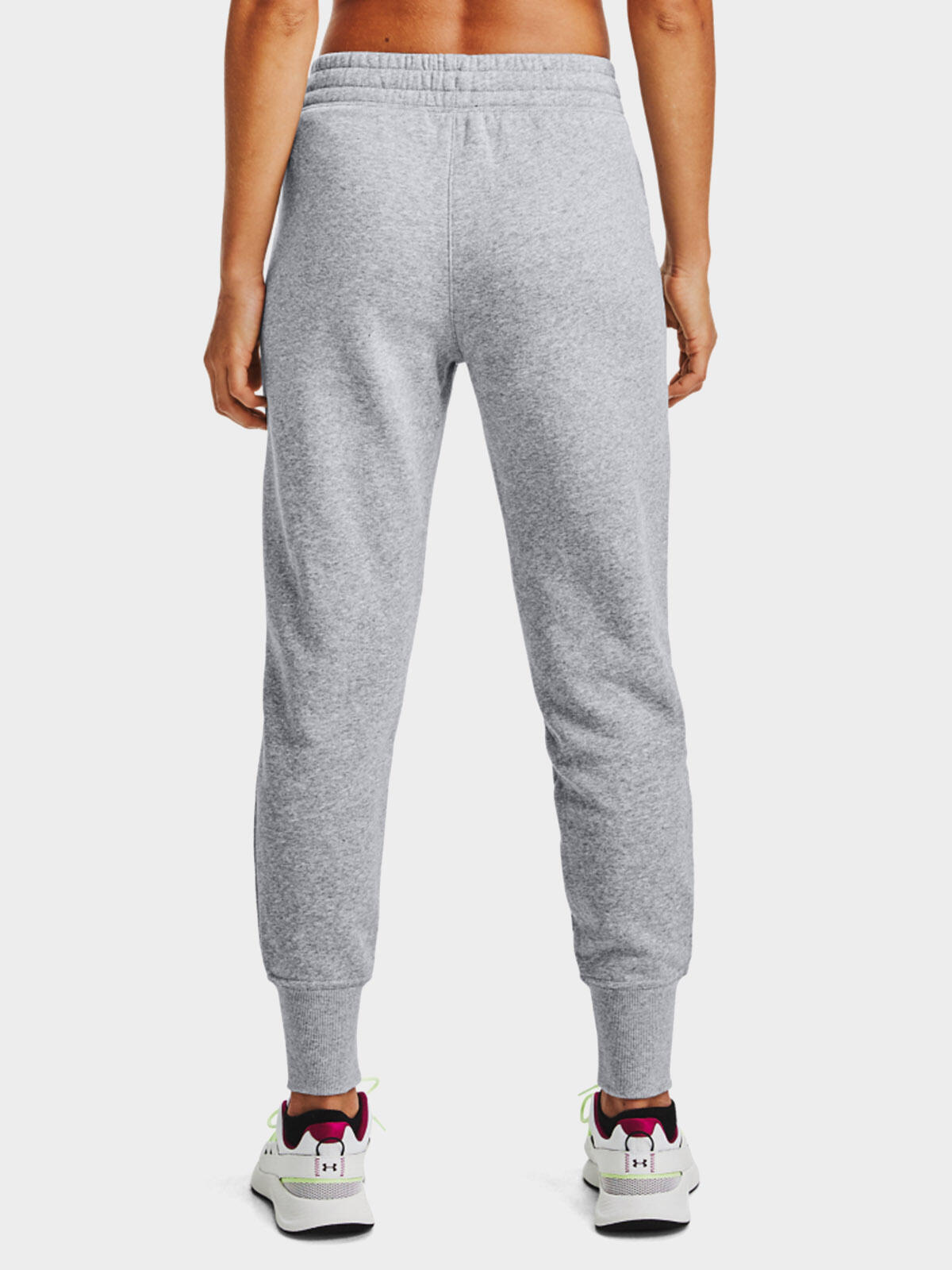 Under Armour Rival Fleece pantaloni donna - melange 2/5