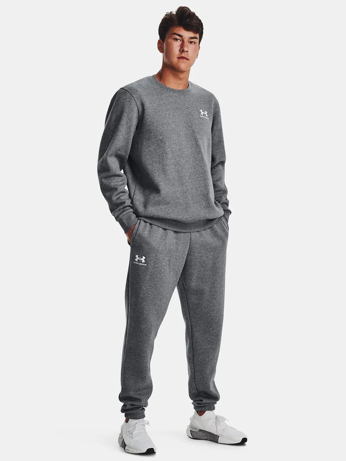 Spodnie dresowe męskie UNDER ARMOUR Essential Fleece joggery 4/7
