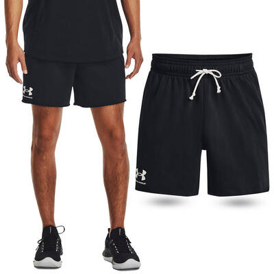 Korte broek under armour rival terry 6in voor mannen