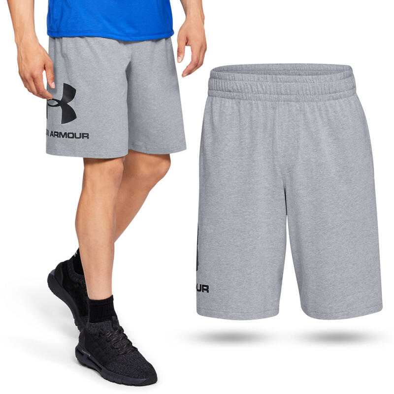 Spodenki fitness męskie UNDER ARMOUR Sportstyle Cotton Logo Szorty