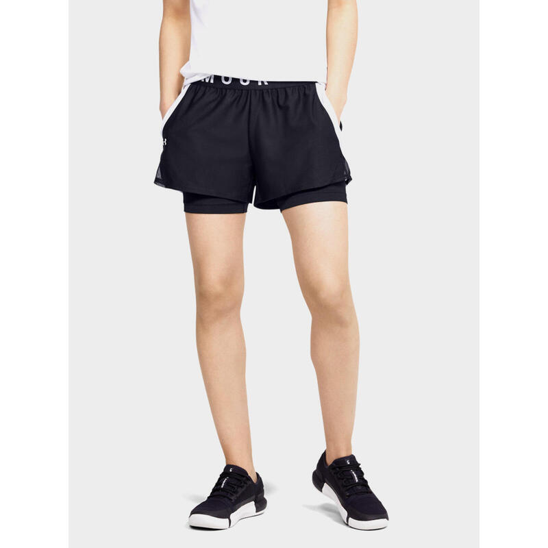Pantalon corto Under armour Play Up 2-In-1 para mujer