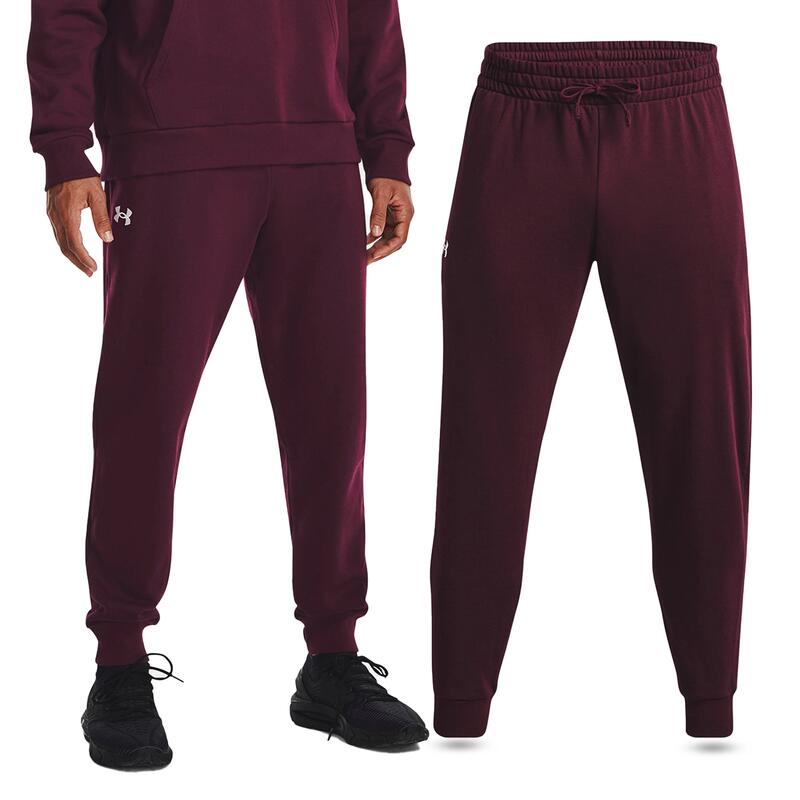 Spodnie dresowe męskie UNDER ARMOUR Rival Fleece joggery