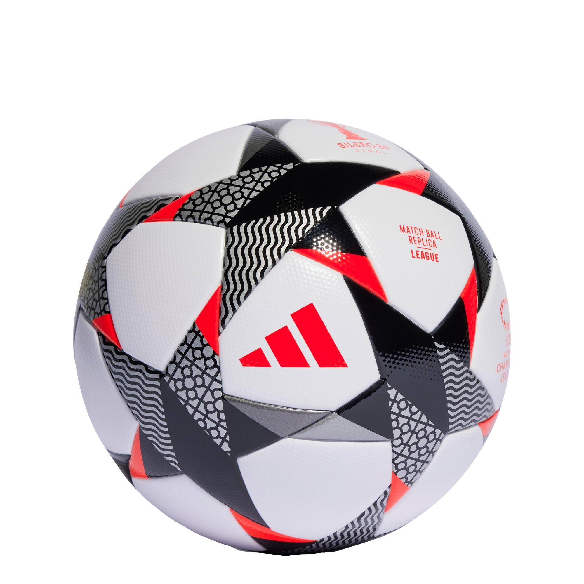 Adidas - Ballon Uwcl League 23/24 Knockout - Ballon De Foot - Blanc|noir|rouge - 5 - Decathlon