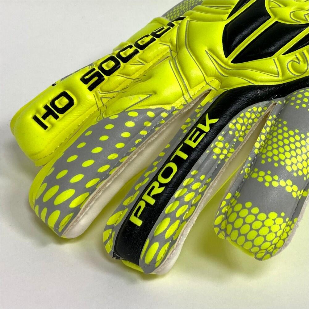Guanti da portiere Ho Soccer Protek  NG Honour Lime per adulti 3/7