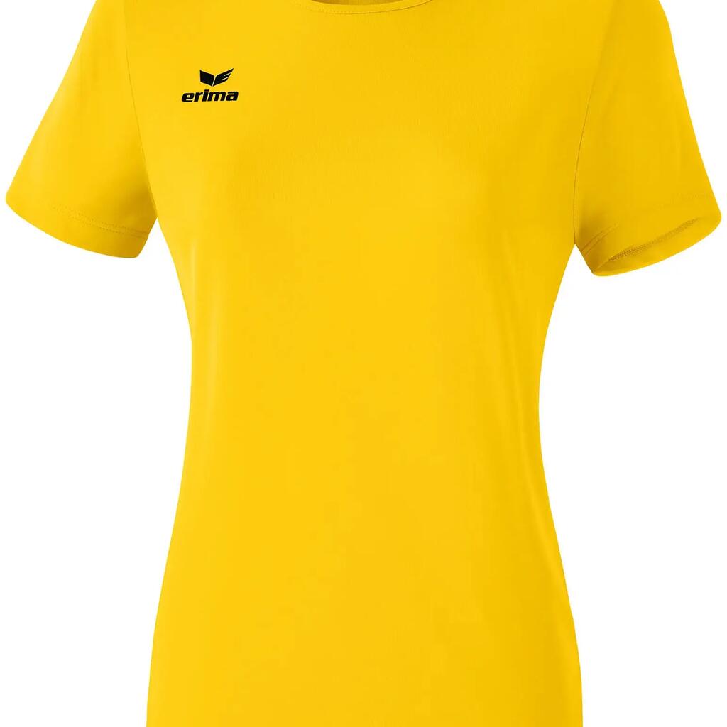 565 Erima Team Sports Yellow Short-Sleeve T-shirt