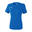 Tricou Erima Functional Teamsports cu mânecă scurtă, albastru, poliester.